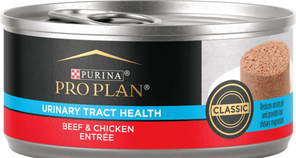 Purina Pro Plan Urinary Tract Health Formula Beef & Chicken Entrée